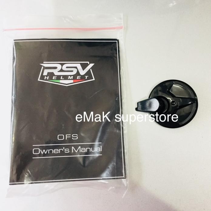 BAUT PENGUNCI HELM RSV SUPER COLOUR ORIGINAL BAUD