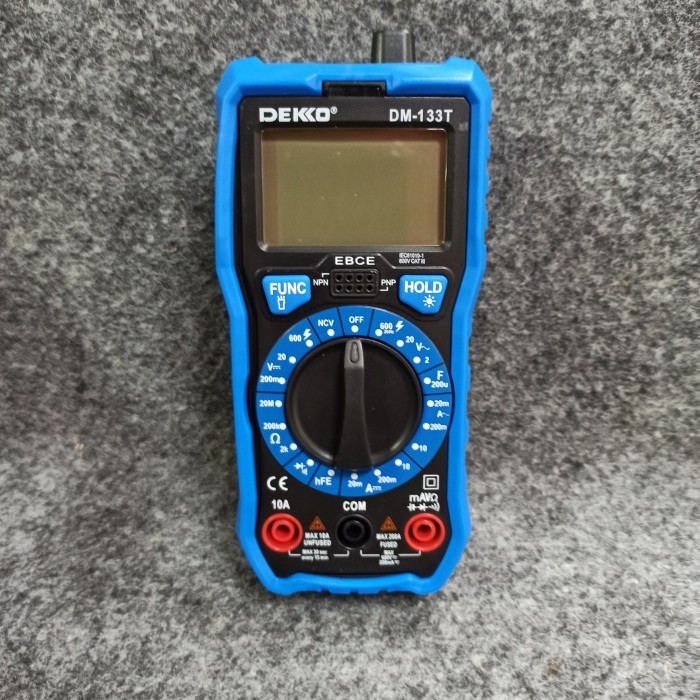 Alt Ukur Multitester Multimeter Digital Dekko Dm-133T Dm-148T