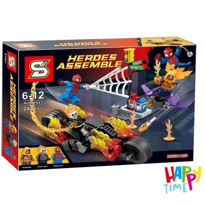Meno - Mainan Lego Anak Ninja Movie Lego Heroes Assemble Lego Sembo Block