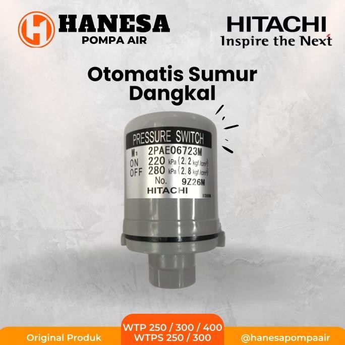 Switch - Otomatis Hitachi WTP 250 / WTP 300 GX (Pressure Switch)