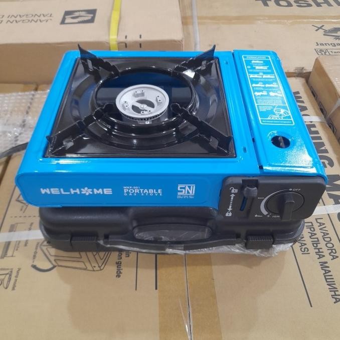 Kompor Gas Welhome Kompor Gas Portable Welhome Kompor Gas 2 In1  Mestiwatidar