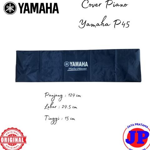 Piano - Cover Piano Keyboard Yamaha P45 Penutup Anti Debu Original P-45