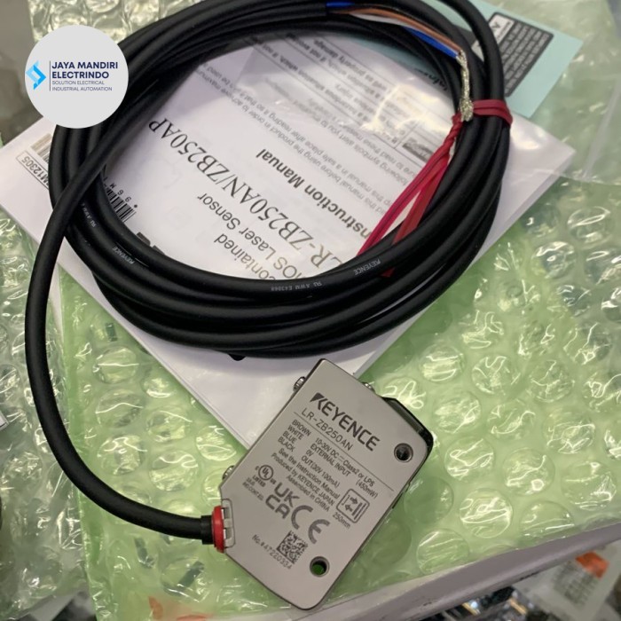 TERBARU - KEYENCE LR-ZB250AN CMOS LASER SENSOR / NPN OUTPUT JARAK 250MM