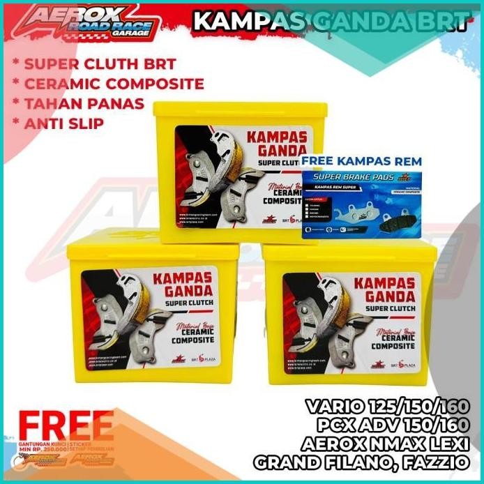KAMPAS GANDA BRT SUPER CLUTCH BRT VARIO 125 VARIO 150 VARIO 160 PCX 15