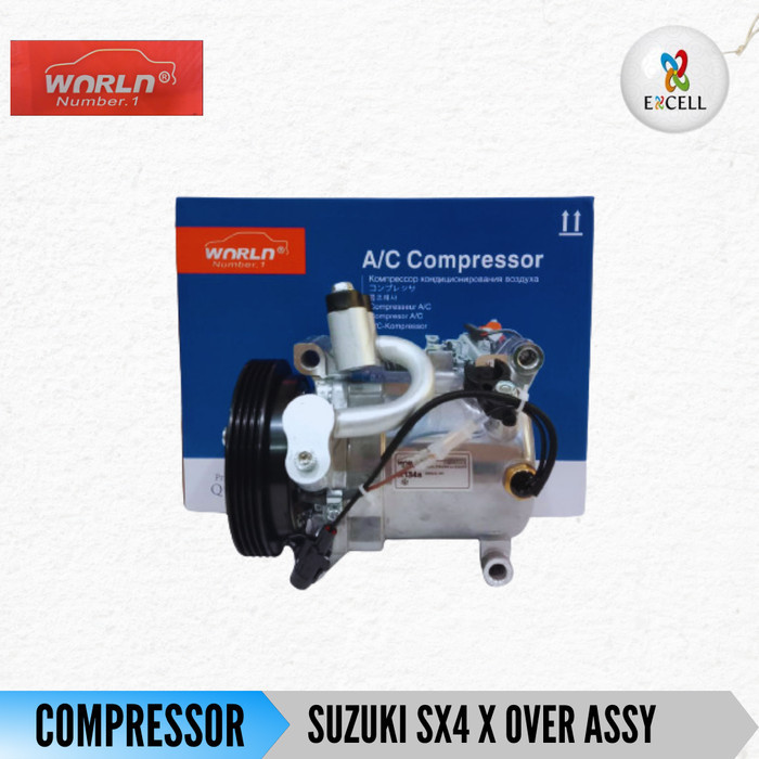 Harga Spesial  Compressor Kompresor Ac Mobil Suzuki Sx4 X Over Assy