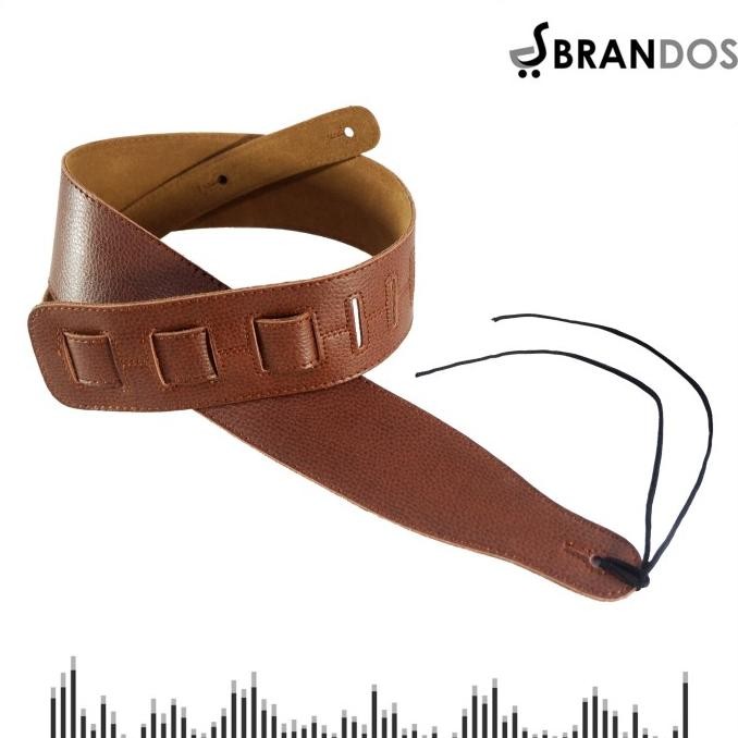 tali - strap gitar genuine leather kulit asli tali guitar bass rock you ku-80