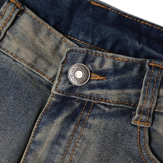 J-Pants Bermuda Jeans Pria Short Pants Men Denim BMD/DNM-DK-A771BR DS10