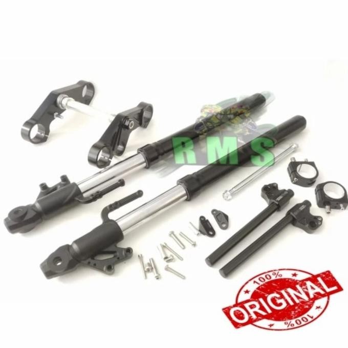 SHOCK DEPAN USD UPSIDE DOWN R25 MT 25 NINJA 250 FI NUI RACING ORIGINAL