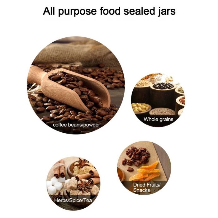 PROMO SPECIAL Tempat Wadah Gula Kopi Susu Kedap Udara Anti Semut Bahan Premium 1.5L