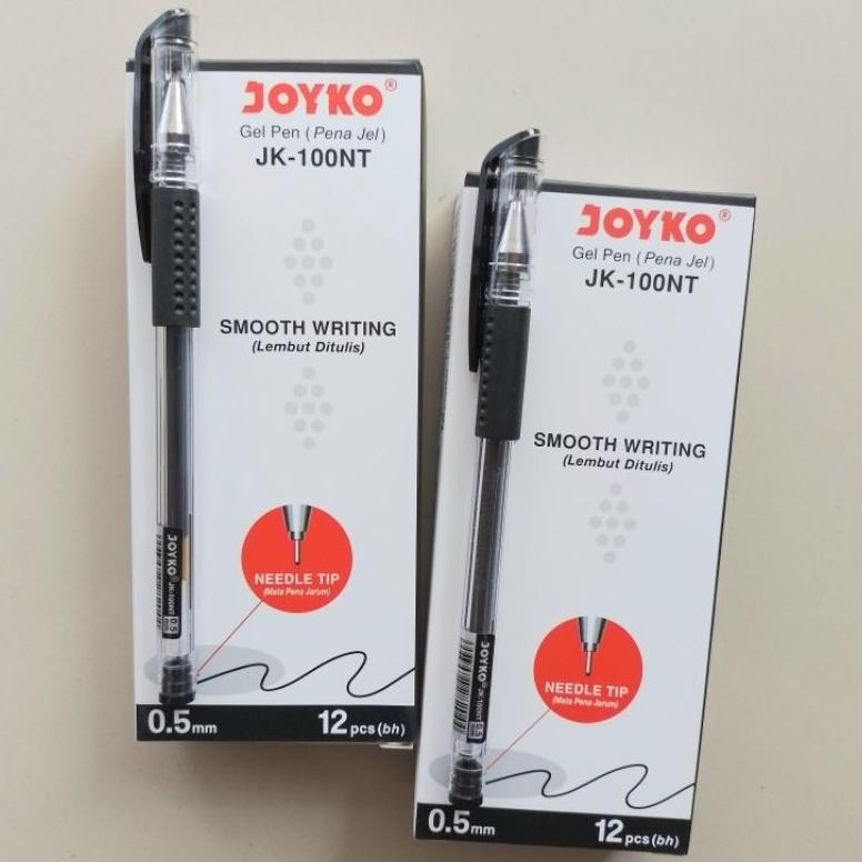 

Terlaris Pulpen Gel Pen Joyko Jk-100Nt ( 12 Pcs ) [ Original ]