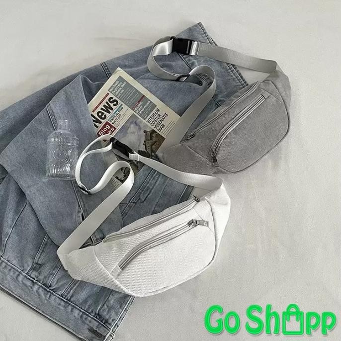 WAISTBAG WANITA IMPORT TERBARU BAHAN BLUDRU - TAS PINGGANG WANITA WB12 SHOULDER BAG WAISTBAG SLING B