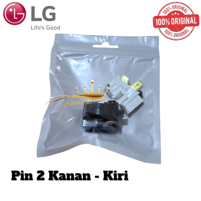 RELAY PTC OVERLOAD ORIGINAL KULKAS LG 2 PINTU / RILAY KULKAS LG 2 PINTU