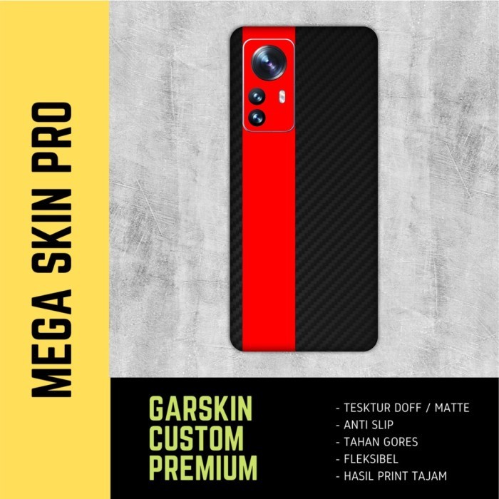 

BestSelling - Xiaomi Mi 12 Pro 2 Dual Tone Red Garskin Wrap Stiker Premium (FreeCustomOrder)