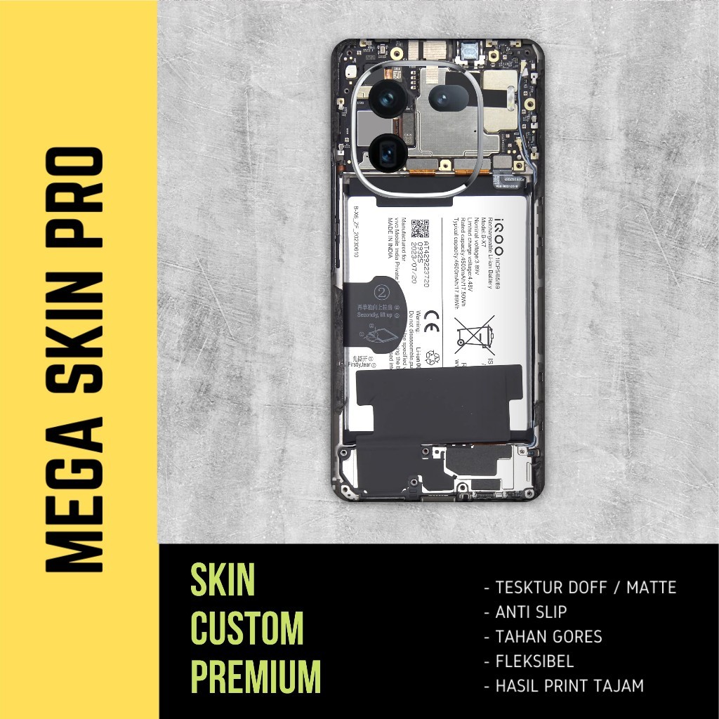 

BestSelling - Iqoo 12 2 Teardown Garskin Wrap Stiker Premium (FreeCustomOrder)