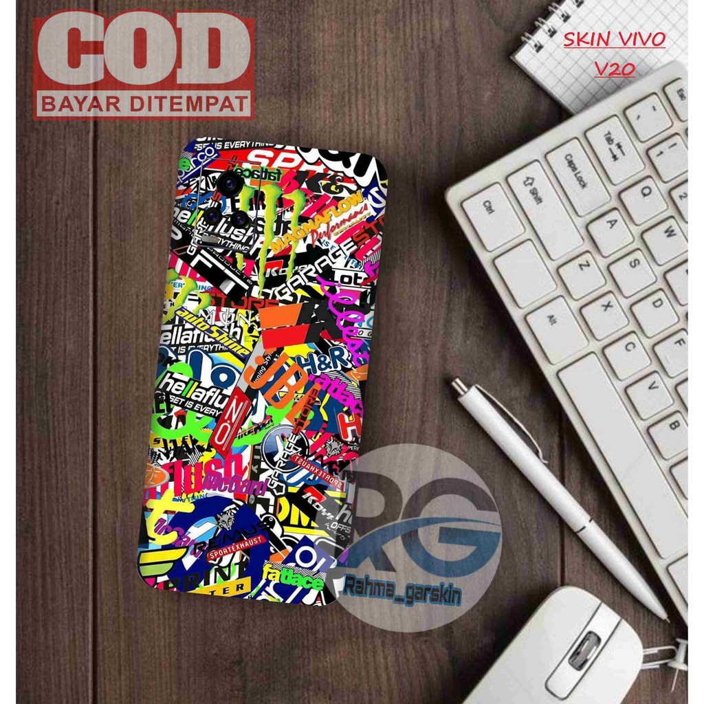 

BestSelling - Vivo V20 Garskin Wrap Stiker Premium (FreeCustomOrder)