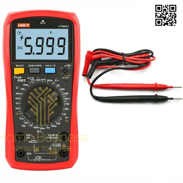 Pesan Langsung Aja Multitester Avometer Digital Acdc Uni-T Ut890D Ut890 D Ut 890D 890 D