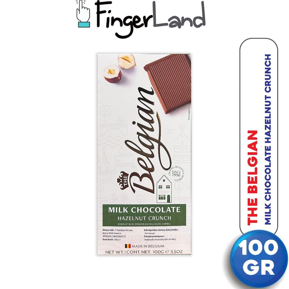 

The Beian Lk Chocolate With Hazelnut Cruch 100 Gram Cokelat Susu