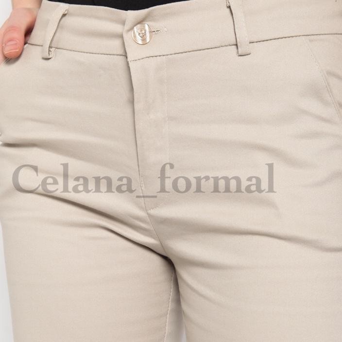 Celana Chino Wanita - Celana Katun Wanita - Celana Kerja Katun Wanita