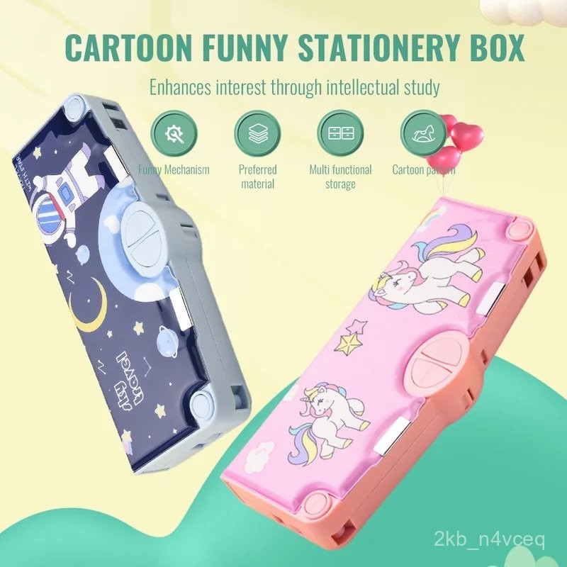 

Kawaii Pencil Cases Multifunction Cute Pen Box Back to School Office Supplies For Girl Japanese Korean Storage Bag Stationery ZHII