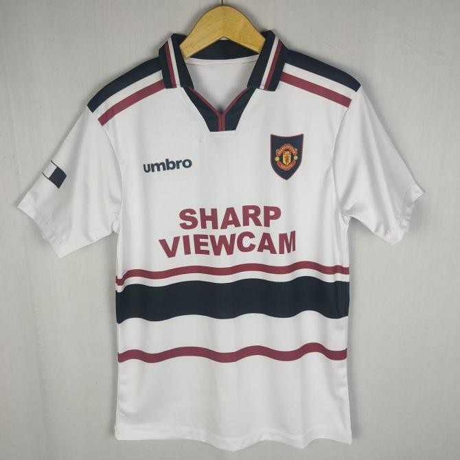 JERSEY MANCHESTER UNITED 1997-90 RETRO AWAY