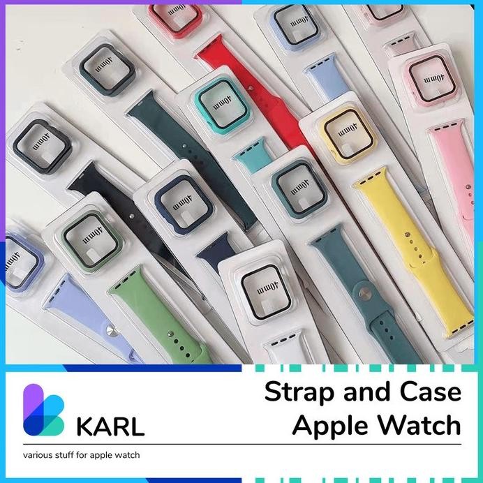 TALI STRAP DAN COVER CASE APPLE WATCH IWATCH SERIES 6 SE 5 4 3 2 1