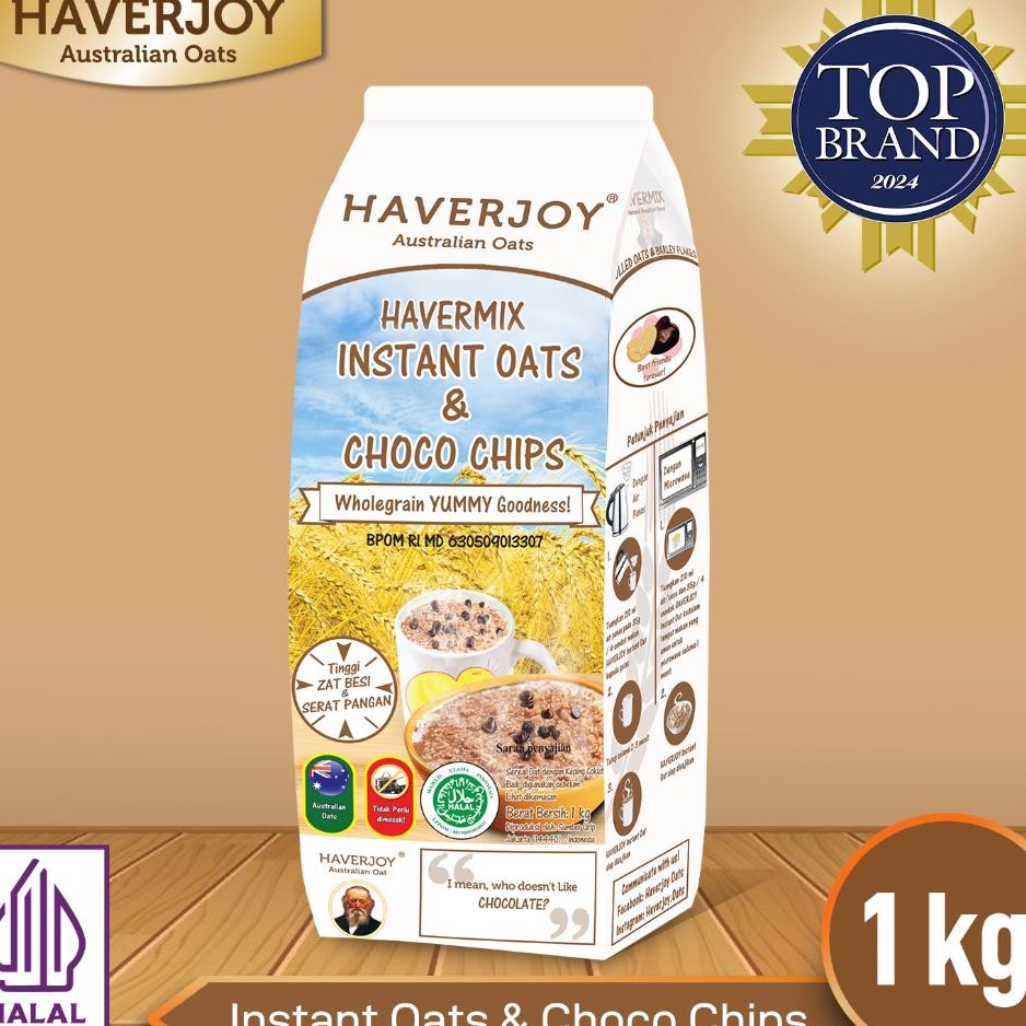 

Haverx Instant Oats & Choco Chips 1 Kg