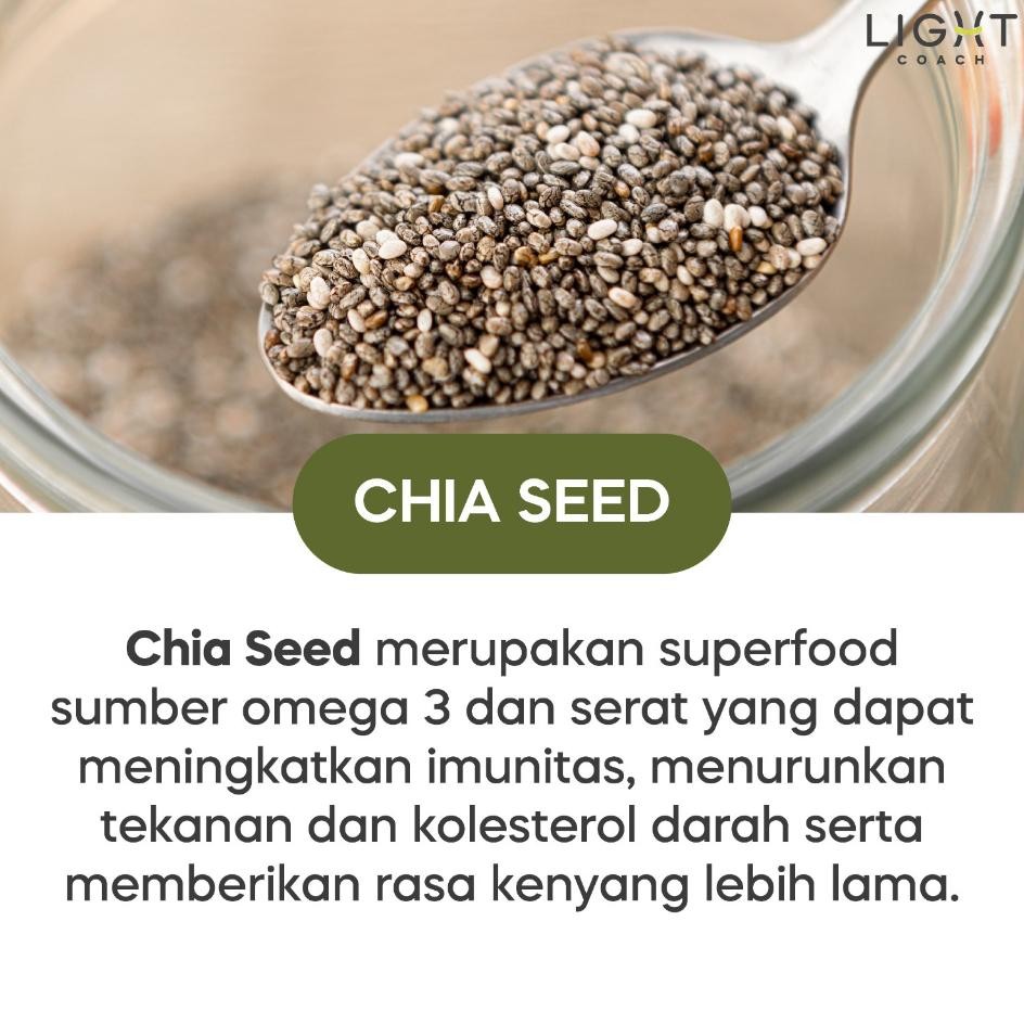 

Light - Chia Oat Cinnamon | Oatmeal | Instan | Dengan Buah