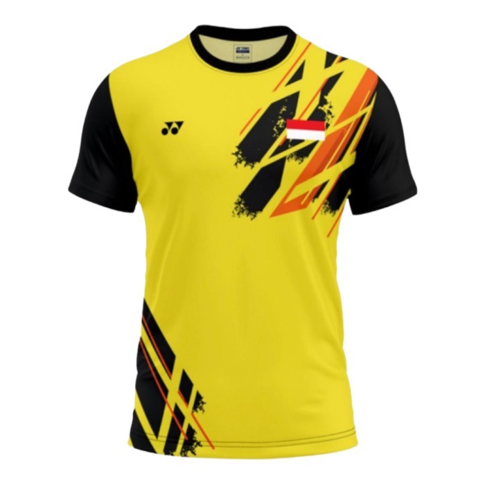 Yonex Shirt 2464 INDOMAS23 - Vibrant Yellow