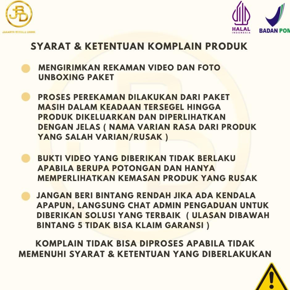 

Bubuk Numan Cappucino -Jakarta Bubble Drink | Bpom&Halal