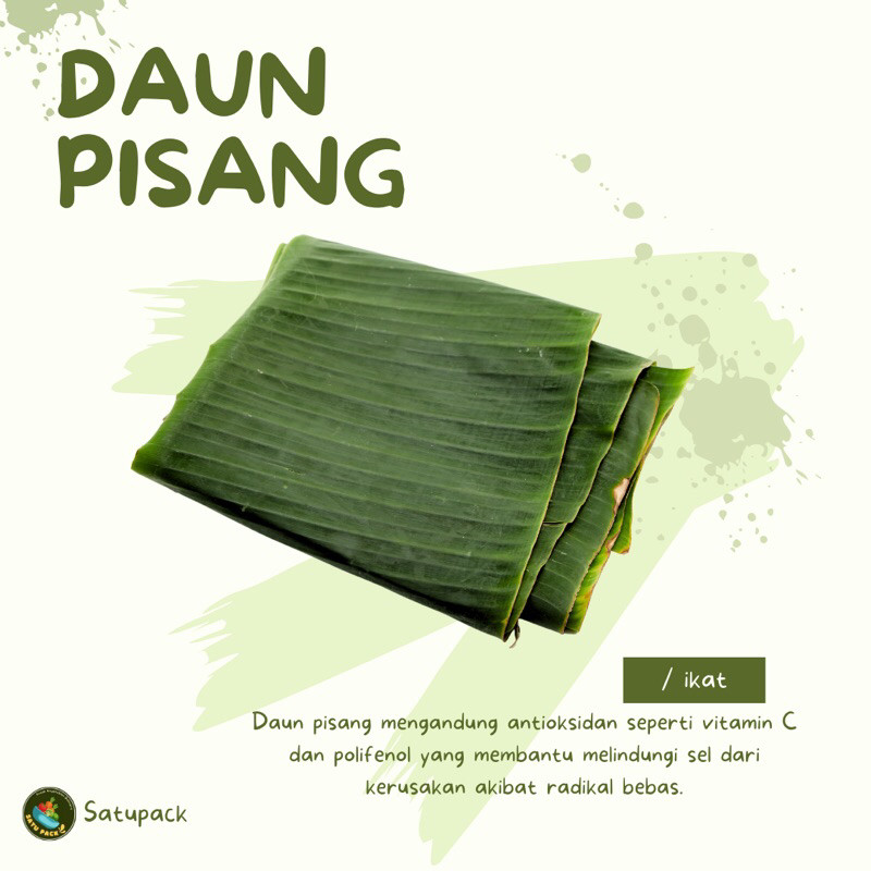 

DAUN PISANG - per pack