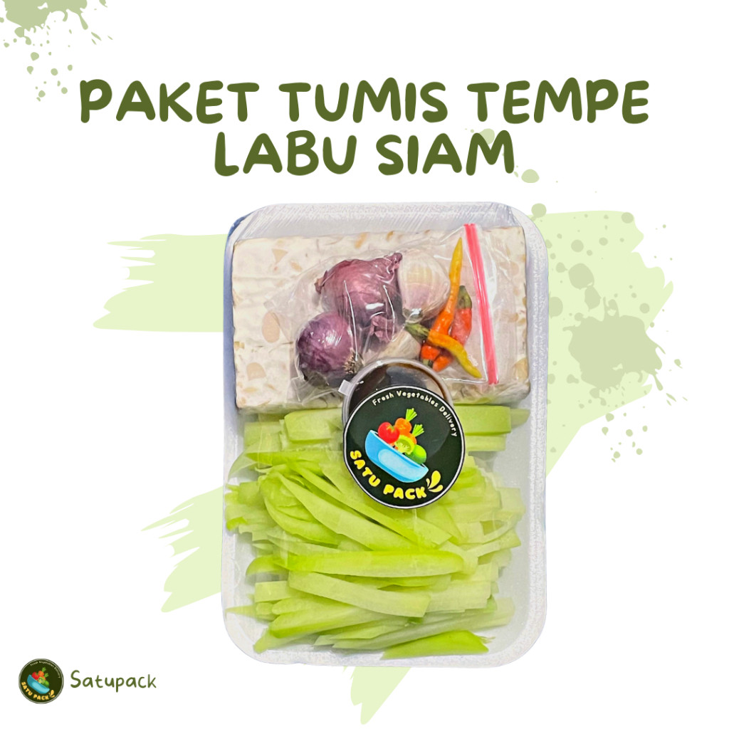 

PAKET TUMIS TEMPE LABU SIAM - PER PACK