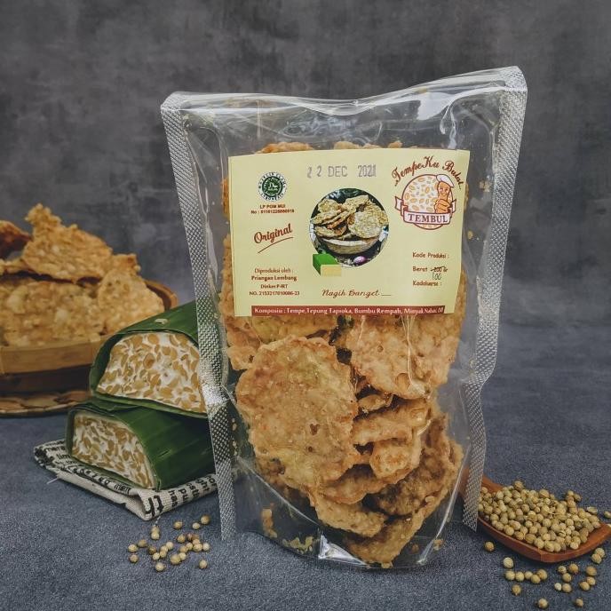 

Hot Promo! Oleh-Oleh Lembang Keripik Tempe Bulat Tembul 10Pcs - 100G