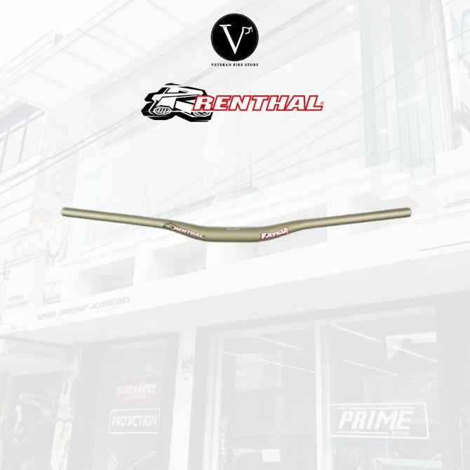 Renthal D35 Mtb Fatbar Stang Sepeda MTB Alugold 800mm