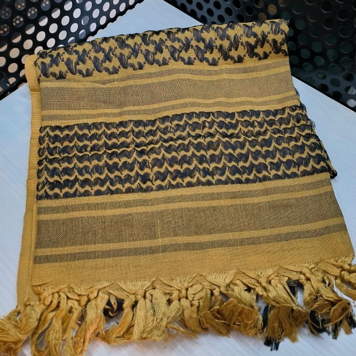 terlaris PATAS - Shemagh Tactical Import /Sorban/ Masker/Syal Badan Multifungsi - Tan DA218