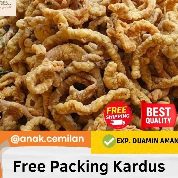

!! 500Gr Usus Ayam Crispy Dan 500G Basreng Pedas Daun Jeruk / Usus Ayam Lestari 500G / Basreng Pedas Daun Jeruk 500G/ Sna Jadul Kiloan/ Bisa Cod