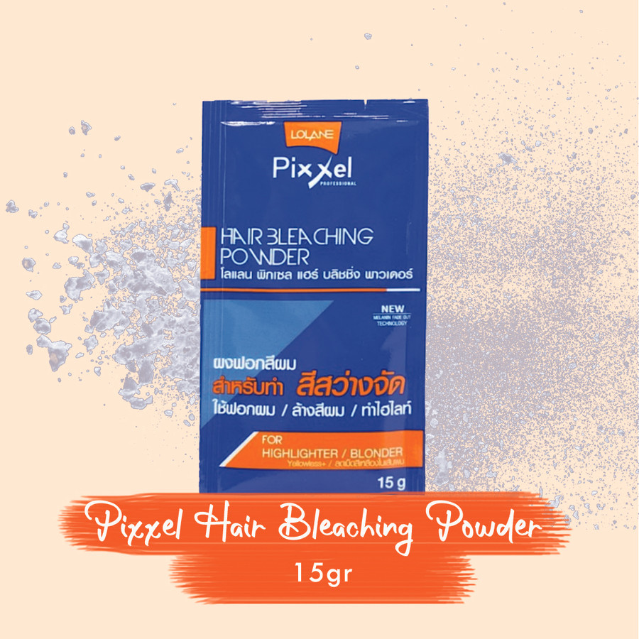 LOLANE  Pixxel Hair Bleaching Powder ( bleaching rambut biru ) - 15 gr