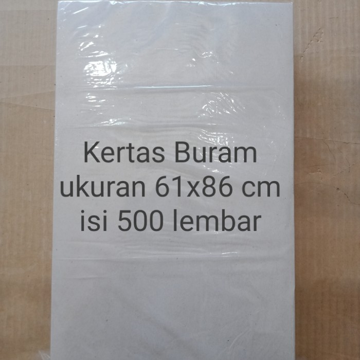 

Kertas CD Koran Buram Flip Chart ukuran Plano 61x86 cm 1 Rim 500 lbr