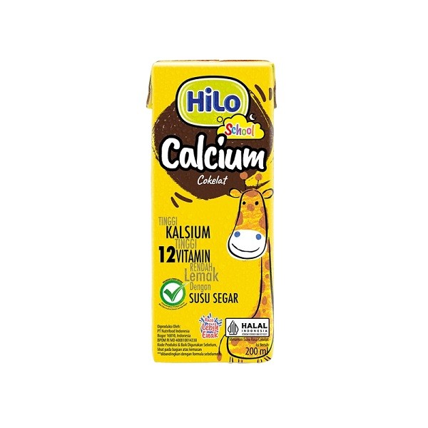 

HI-LO SCHOOL COKELAT UHT 200 ML - SUSU