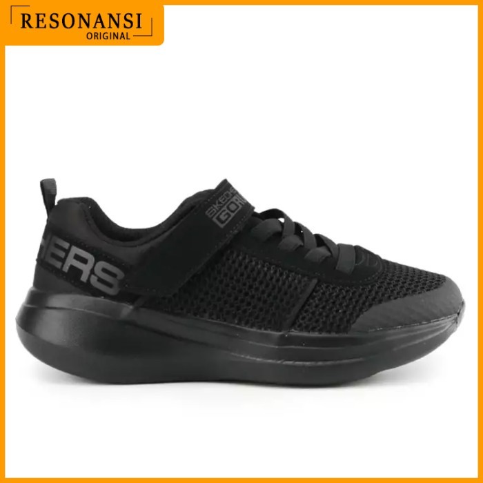 SEPATU ANAK TERBARU SKECHERS ORIGINAL SNEAKERS B SPORT GO RUN FAST FULL BLACK