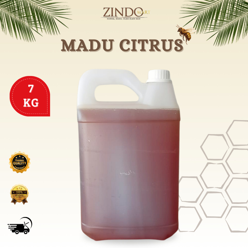 

MADU CITRUS 7KG ASLI MURNI / PURE RAW HONEY / MADU ORIGINAL