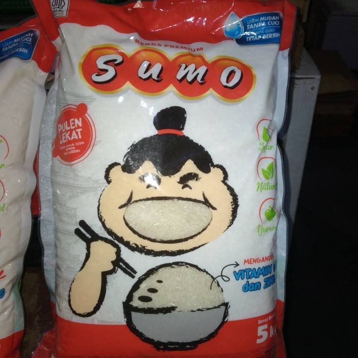 

beras sumo 5 kg merah