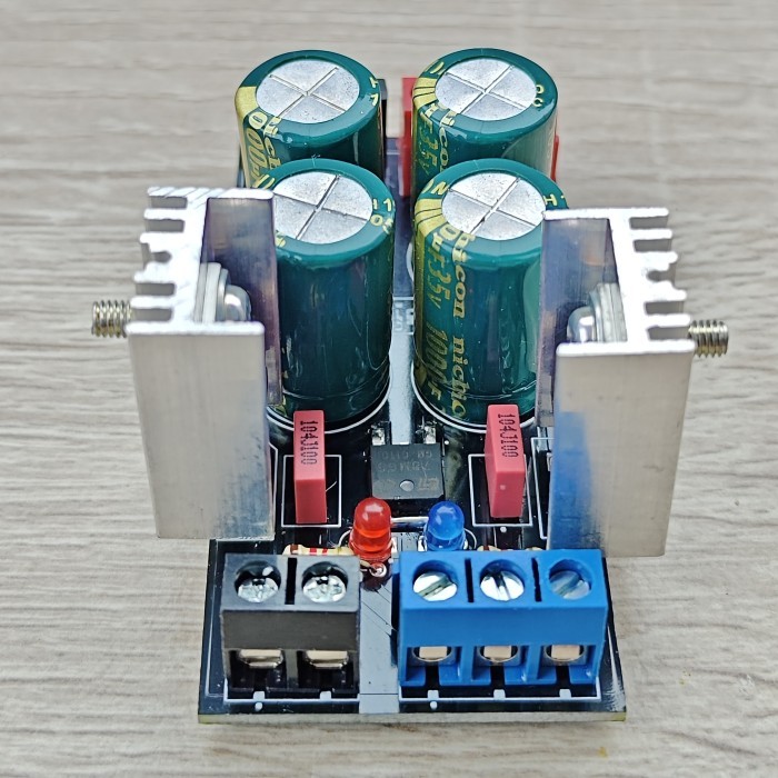 Dc Rectifier Ct Penyearah Tegangan Power Supply Simetris 12V 15V 5V