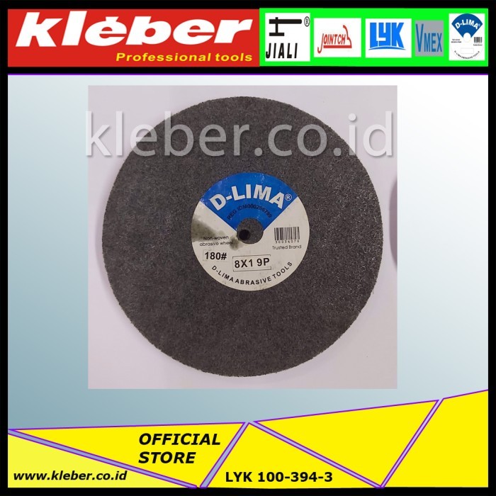 LYK 100-394-3 NON WOVEN D-LIMA 8"X1" 9 P #180 ABU-ABU