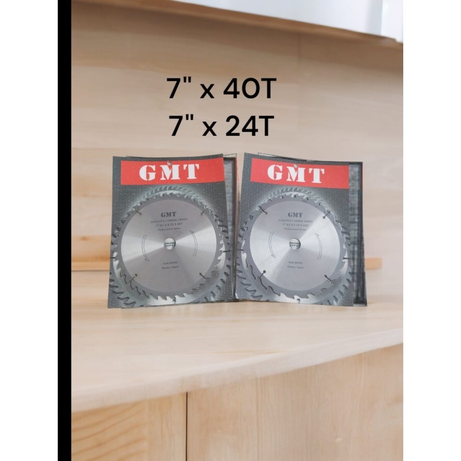 GMT Mata Gergaji Potong Kayu Circular Saw Blade 7 Inch