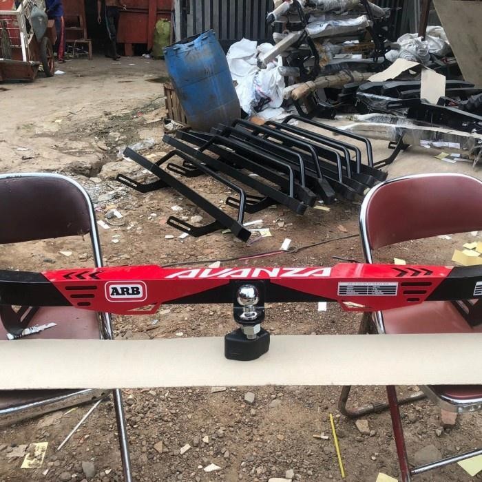 Towing Bar Arb Pengaman Bemper Belakang Avanza Model Defender