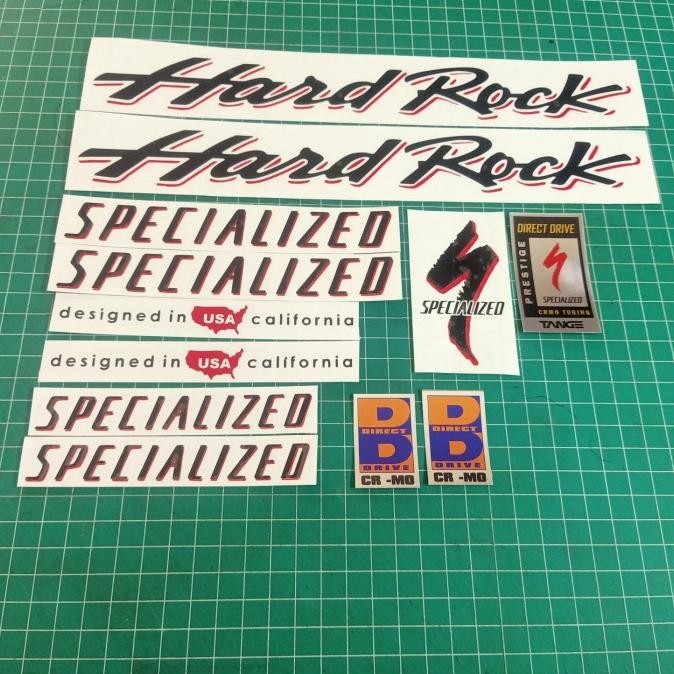Terlaris Stiker Sepeda Specialized Hardrock Besar