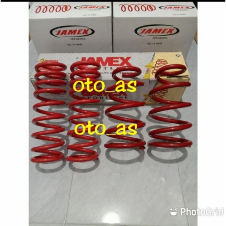 Paket Per Keong Coil Spring Jamex Empuk Kijang Innova Bensin Depan & Belakang