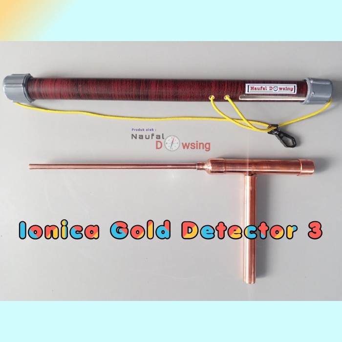 Ionica Gold Detector 3 alat deteksi emas,urat emas,tambang,harta karun