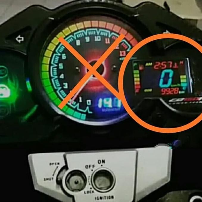 Terlaris Stiker Lcd Spidometer Speedometer Honda Cb 150R Paket Modif Cb150R