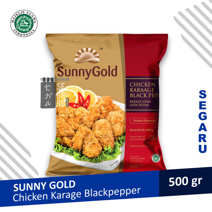 

Sunny Gold Chicken Karage Ayam Goreng Ala Jepang 500 Gram